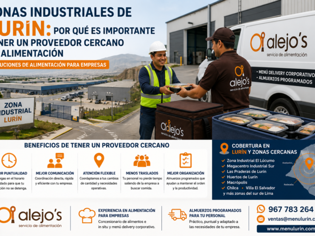 Zonas industriales de Lurín: por qué es importante tener un proveedor cercano de alimentación